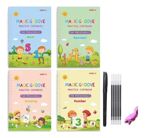 Kit Libros Cuadernos Magicos Montessori
