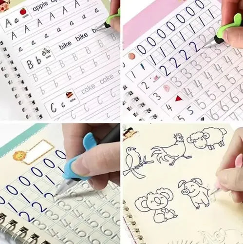 Kit Libros Cuadernos Magicos Montessori